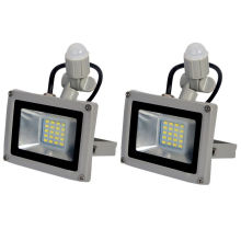 Cool White 20W LED Floodlight Lampe extérieure IP65 PIR Motion Sensor 220-240V